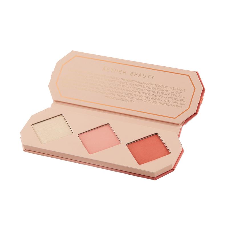 Crystal Charged Cheek Palette | Amber