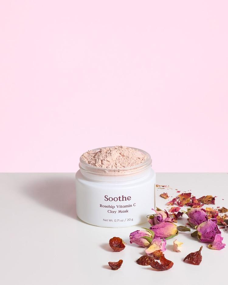 Soothe Rosehip Vitamin C Clay Mask